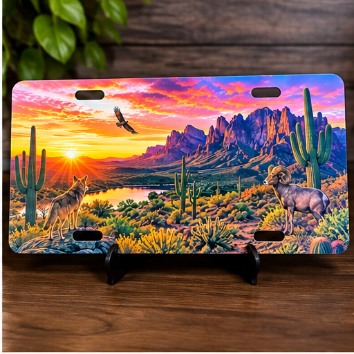 Custom Arizona license plate created by InkSpire